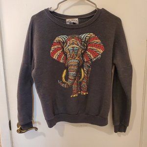 Aztec Elephant Sweater